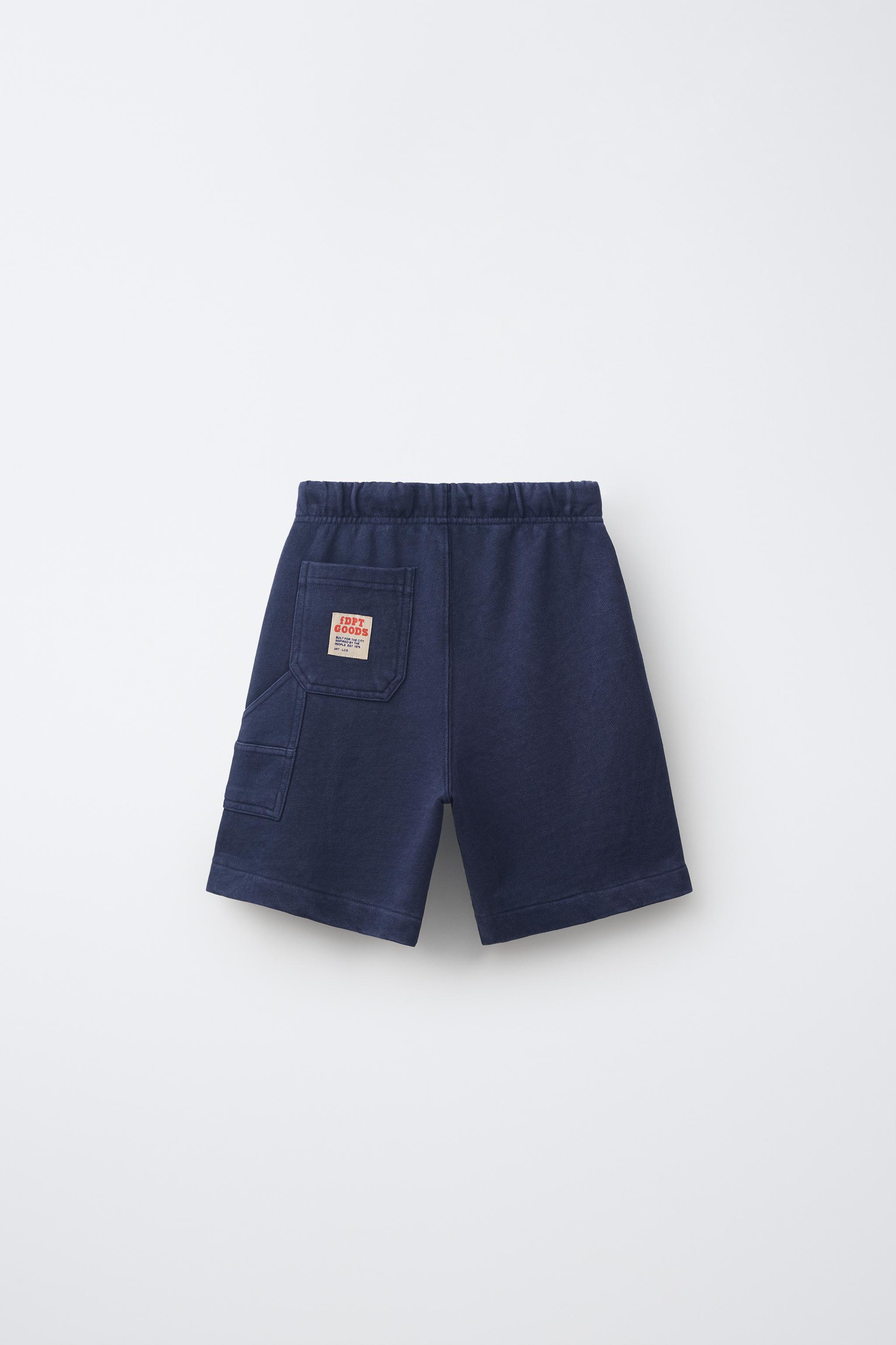 SHORT EN MOLLETON